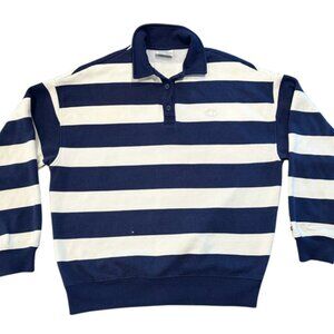 Vintage Y2K Champion Sweatshirt | Striped Sweatshirt | Fisherman Aesthetic |